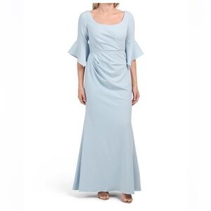 NWT! Adrian Papell Elegant Light Blue‎ Women's Dress